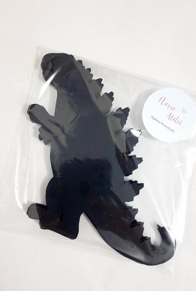Aplique Godzilla - Silhueta Preta