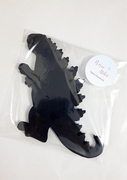 Aplique Godzilla - Silhueta Preta