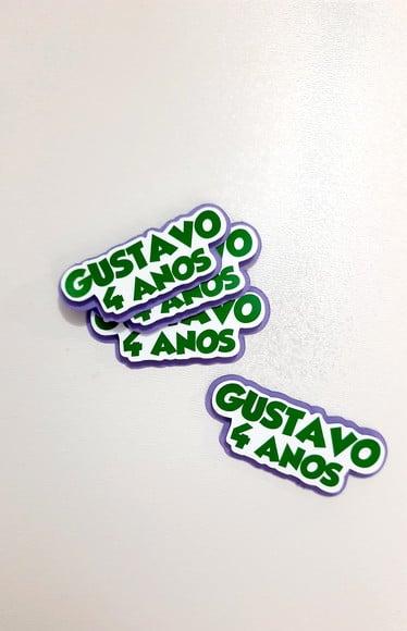 Aplique Nome em Camadas