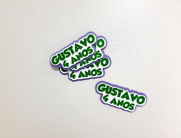 Aplique Nome em Camadas