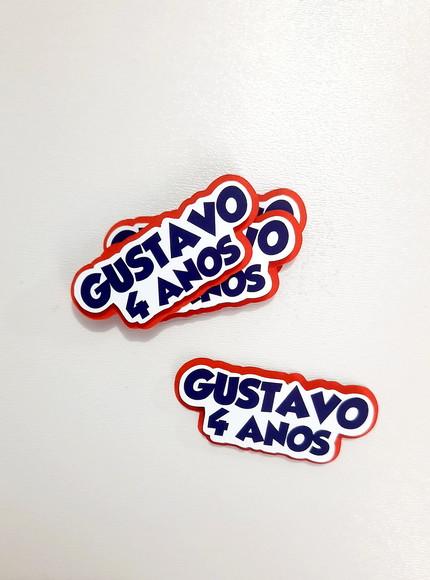 Aplique Nome em Camadas