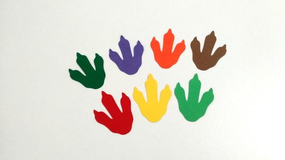 Aplique Pegada de Dinossauro