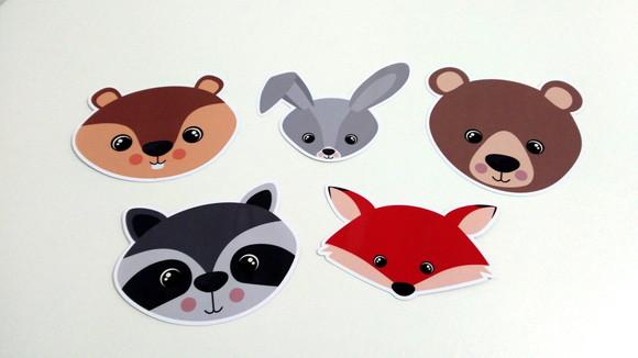Apliques Animais da Floresta