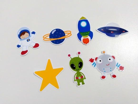 Apliques Astronauta 3 cm