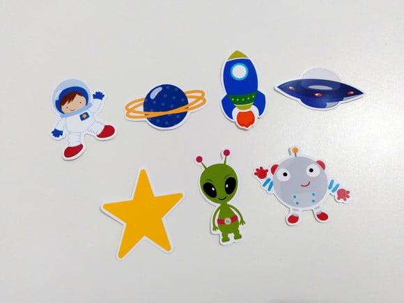 Apliques Astronauta 5 cm