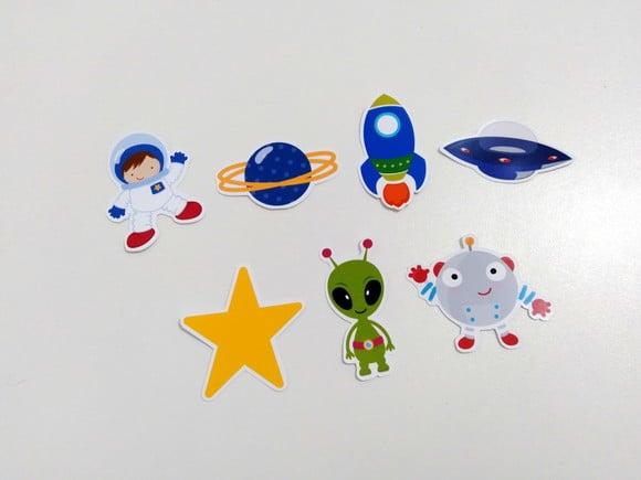 Apliques Astronauta 3 cm