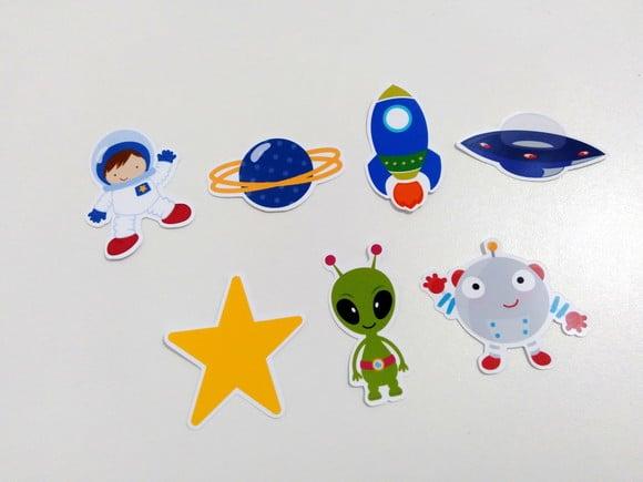 Apliques Astronauta 7 cm