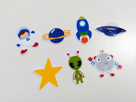 Apliques Astronauta 7 cm