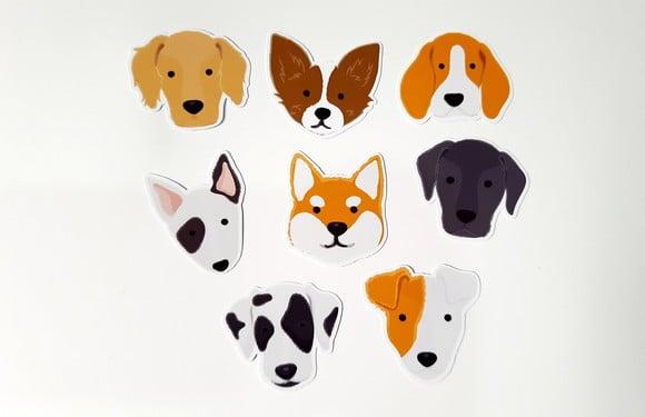 Apliques Cachorrinho 3 cm