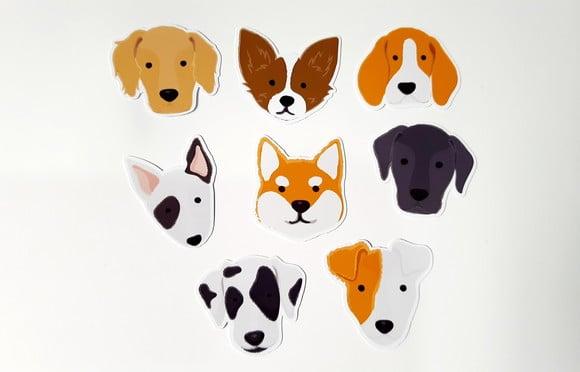 Apliques Cachorrinho 3 cm
