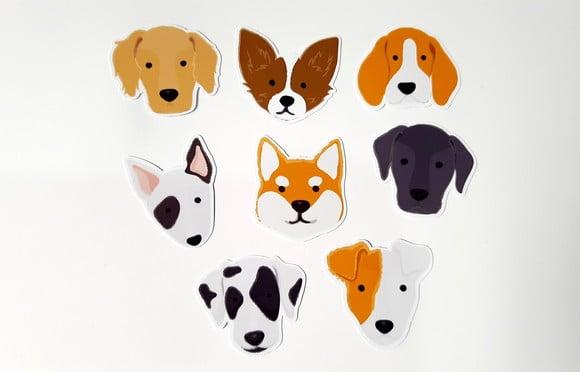 Apliques Cachorrinho 7 cm