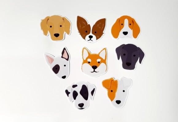 Apliques Cachorrinho 7 cm