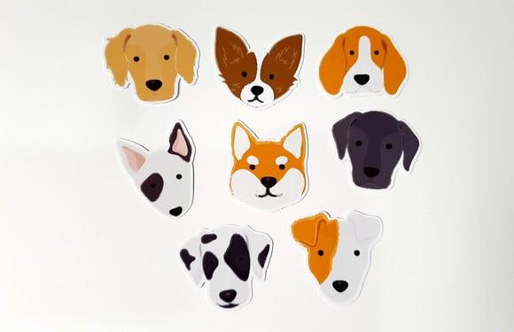 Apliques Cachorrinho 7 cm