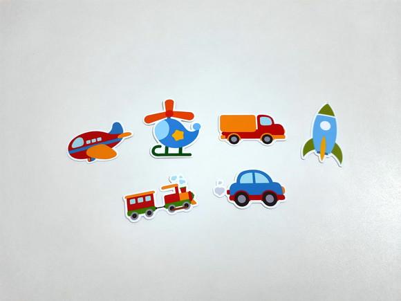 Apliques Meios de Transporte 3 cm