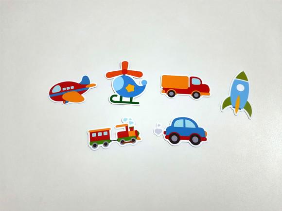 Apliques Meios de Transporte 7 cm