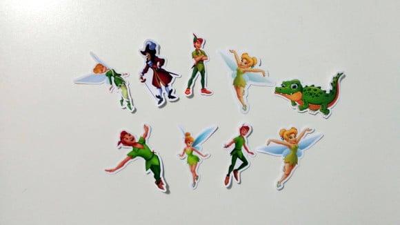 Apliques Peter Pan e Sininho