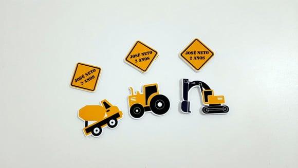 Apliques para Tubetes Construção