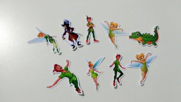 Apliques Peter Pan e Sininho