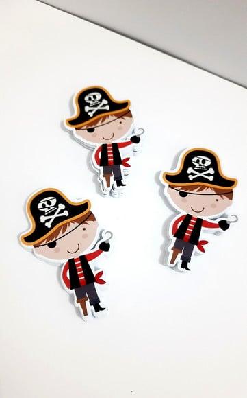 Apliques Pirata 7 cm