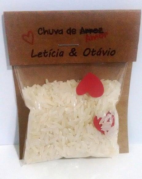 Arquivo de Corte com Arte - Chuva de Arroz (amor)