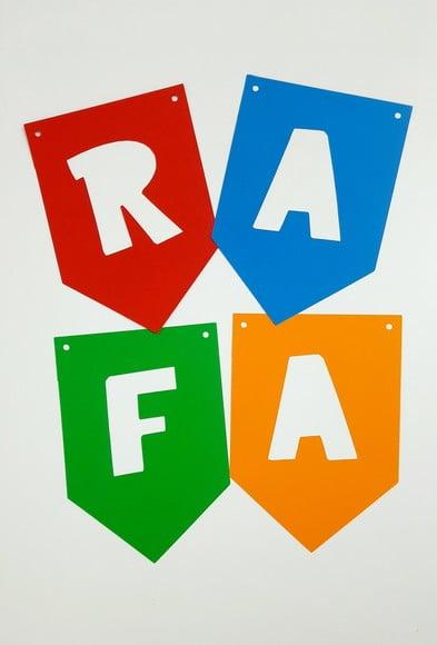 Bandeirola Colorida - Letras