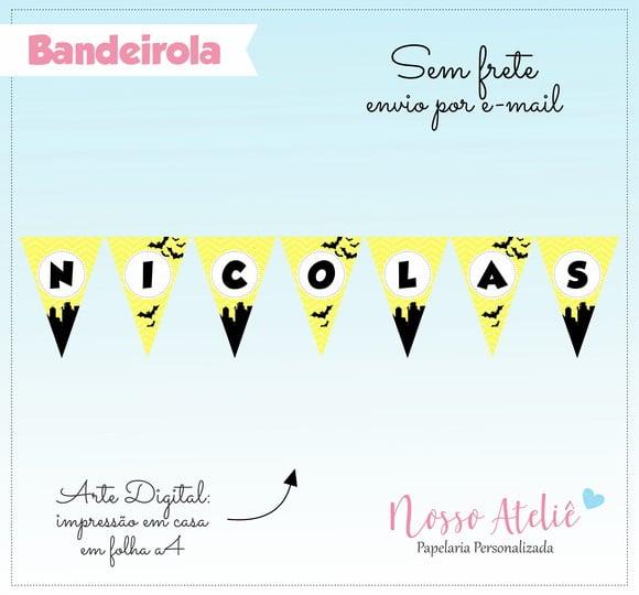 Bandeirola Digital - Morcegos