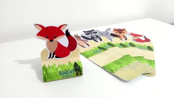 Biis Duplo Animais do Bosque