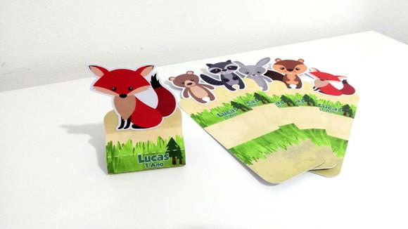 Biis Duplo Animais do Bosque