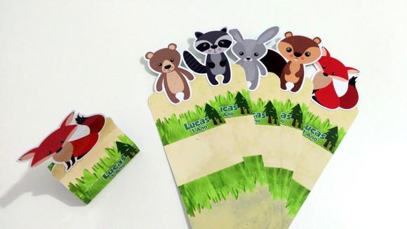Biis Duplo Animais do Bosque