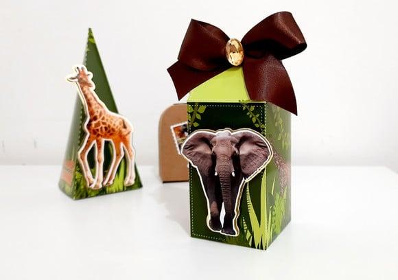 Caixa Milk - Safari Luxo