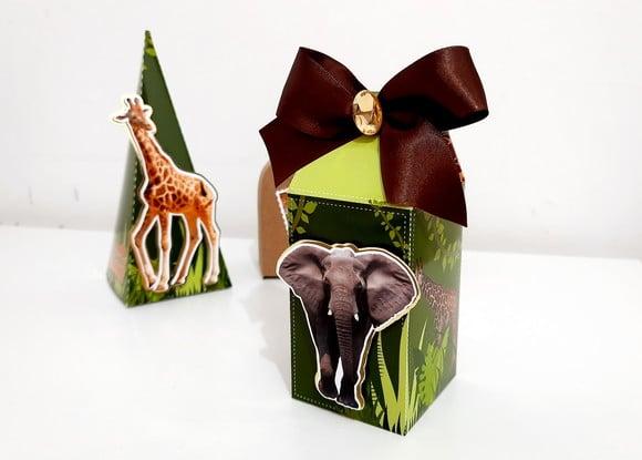 Caixa Milk - Safari Luxo