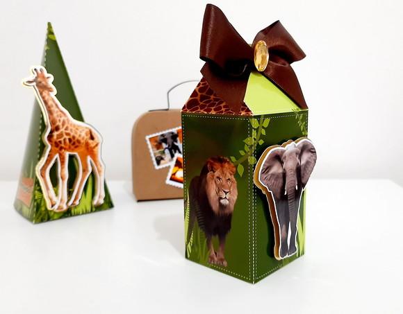 Caixa Milk - Safari Luxo