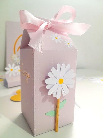 Caixa Milk Margaridas