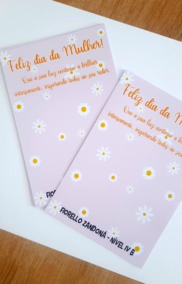 Cartão Dia da Mulher