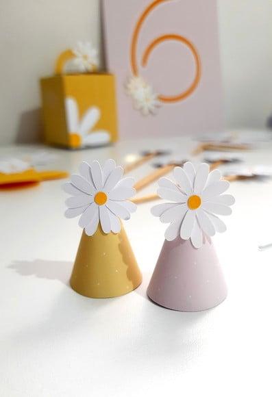 Chapéuzinho para Doces Margaridas