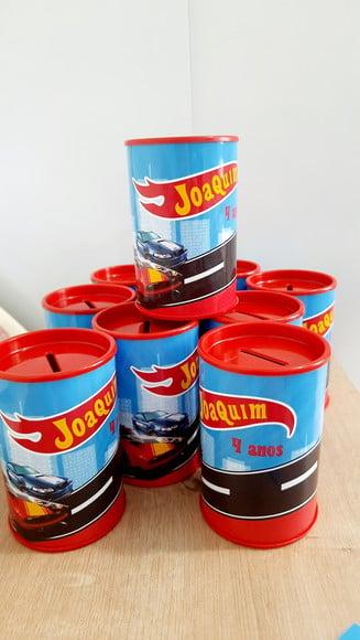 Cofrinho Hotwheels - Carros