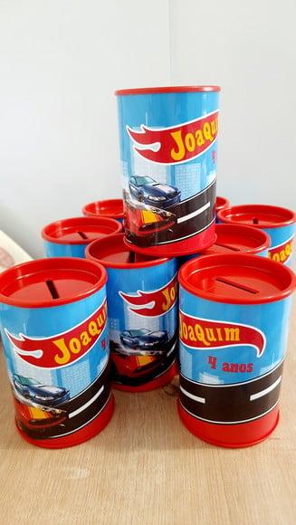 Cofrinho Hotwheels - Carros