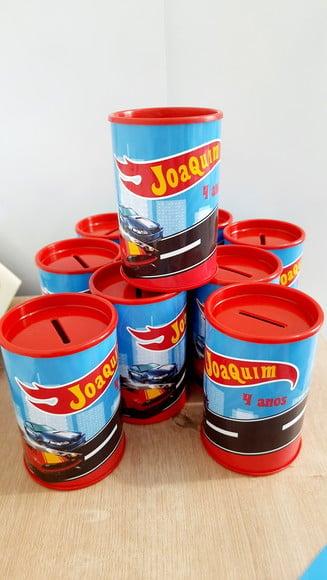 Cofrinho Hotwheels - Carros