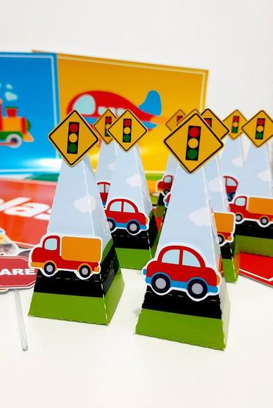 Cone Meios de Transporte - 10 cm