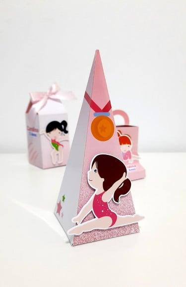 Cone Pirâmide 10 cm - Ginástica Rítmica
