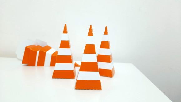 Cone Trânsito - 10 cm