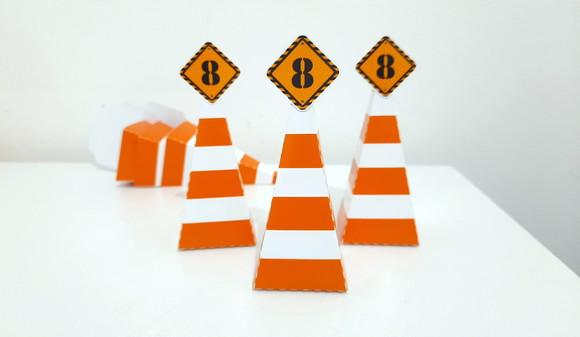 Cone Trânsito - 10 cm