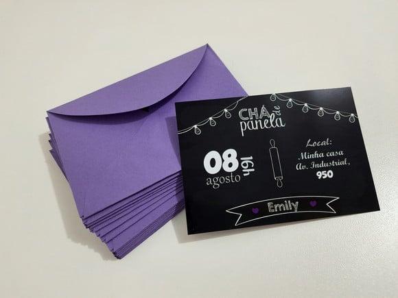 Convite Chalkboard