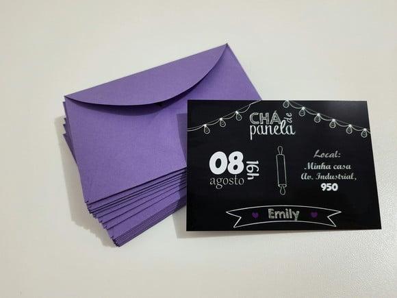 Convite Chalkboard