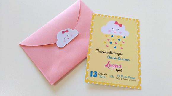Convite Chuva de Amor