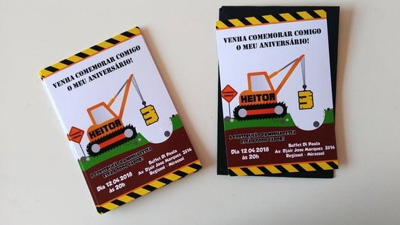 Convite Construção