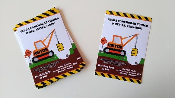 Convite Construção