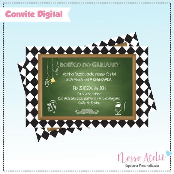 Convite Digital - Boteco