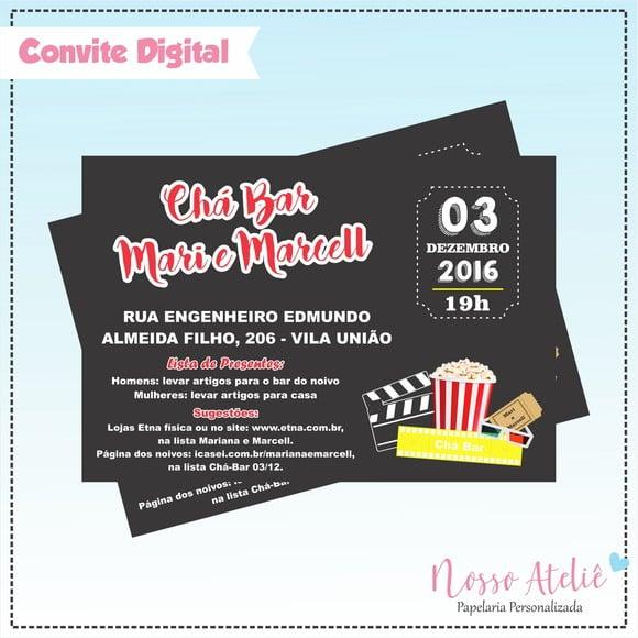 Convite Digital - Cinema