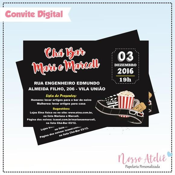 Convite Digital - Cinema